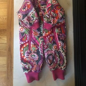 Hanna Andersson paisley snow suit